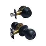 Kingvik Single Cylinder Deadlock Black (7301+6871)