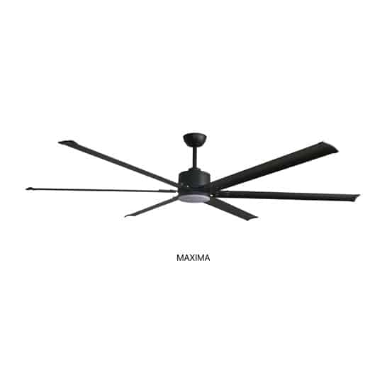 Lucia Ceiling Fan Maxima84 Matt Black 84in Lucia Ceiling Fan Maxima84 Matt Black 84in