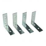 Steel Corner Brace (KVTCB175) 3in ZP