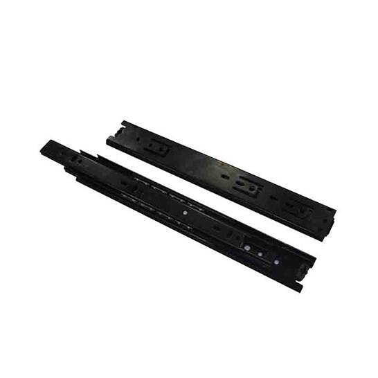 Drawer Slide Full Extension Black 18in