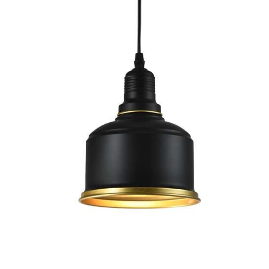 Drop Lamp Matt Black Silver Gold