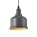 Drop Lamp Grey Silver Gold