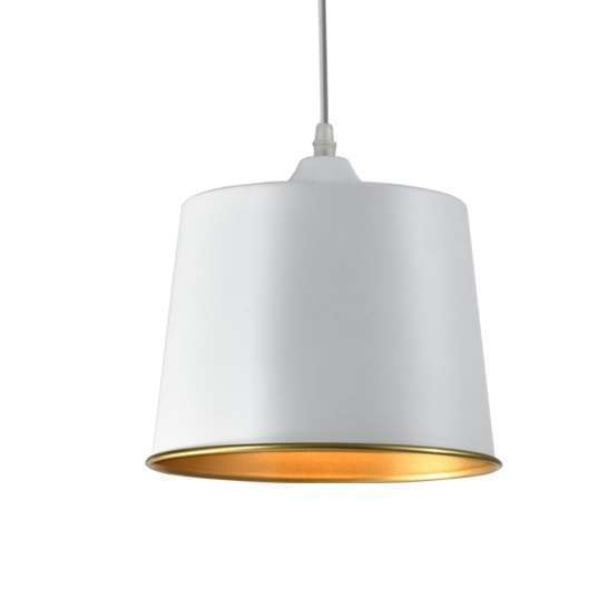 Drop Lamp Matt White Silver Gold