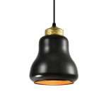 Drop Lamp Matt Black Silver Gold