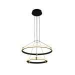 Drop Lamp Silver Black