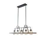 Drop Lamp Matt Black Redwood