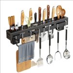 Kitchen Pro Wall Rack Black 60cm