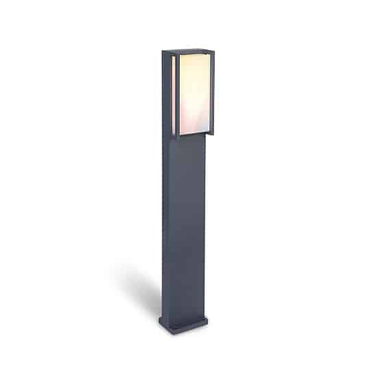 LUTEC, SMART, Qubo, Garden, Lamp, Dark, Grey