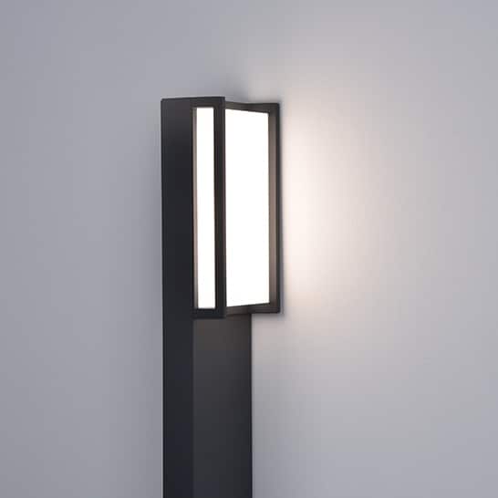 LUTEC, SMART, Qubo, Garden, Lamp, Dark, Grey