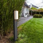 LUTEC, SMART, Qubo, Garden, Lamp, Dark, Grey